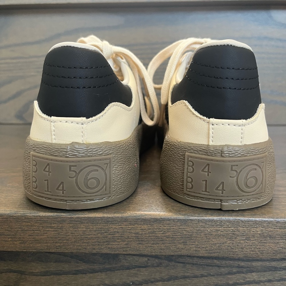 CKNSTS Cream and Black Sneaker - Picture 3 of 8